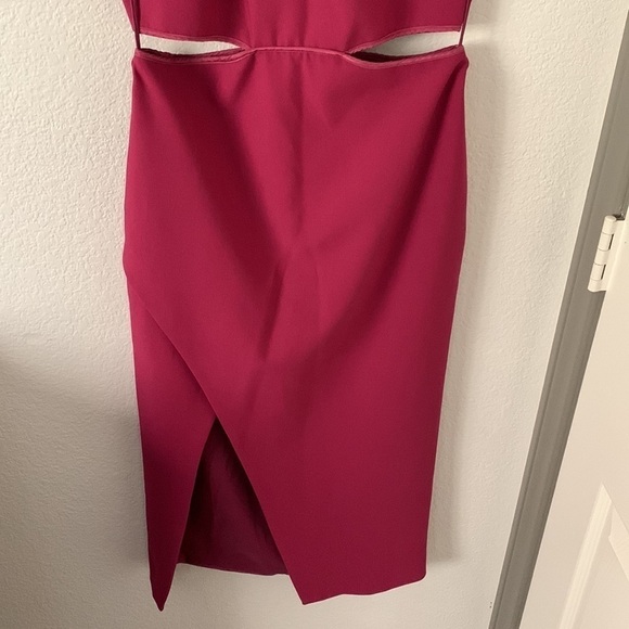 Cinq a Sept Orchid Halter Yael Dress - Picture 7 of 16